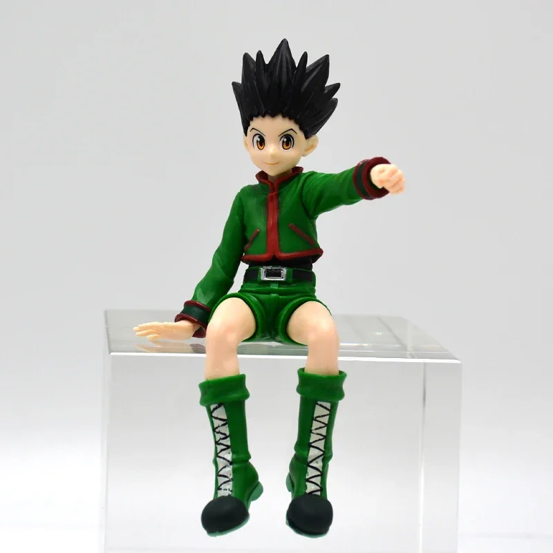 13cm Hunter x Hunter Gon Freecss Anime Figure Alluka Zoldyck Action Figure Chrollo Lucilfer/Kurapika Figurine Model Toys Gift