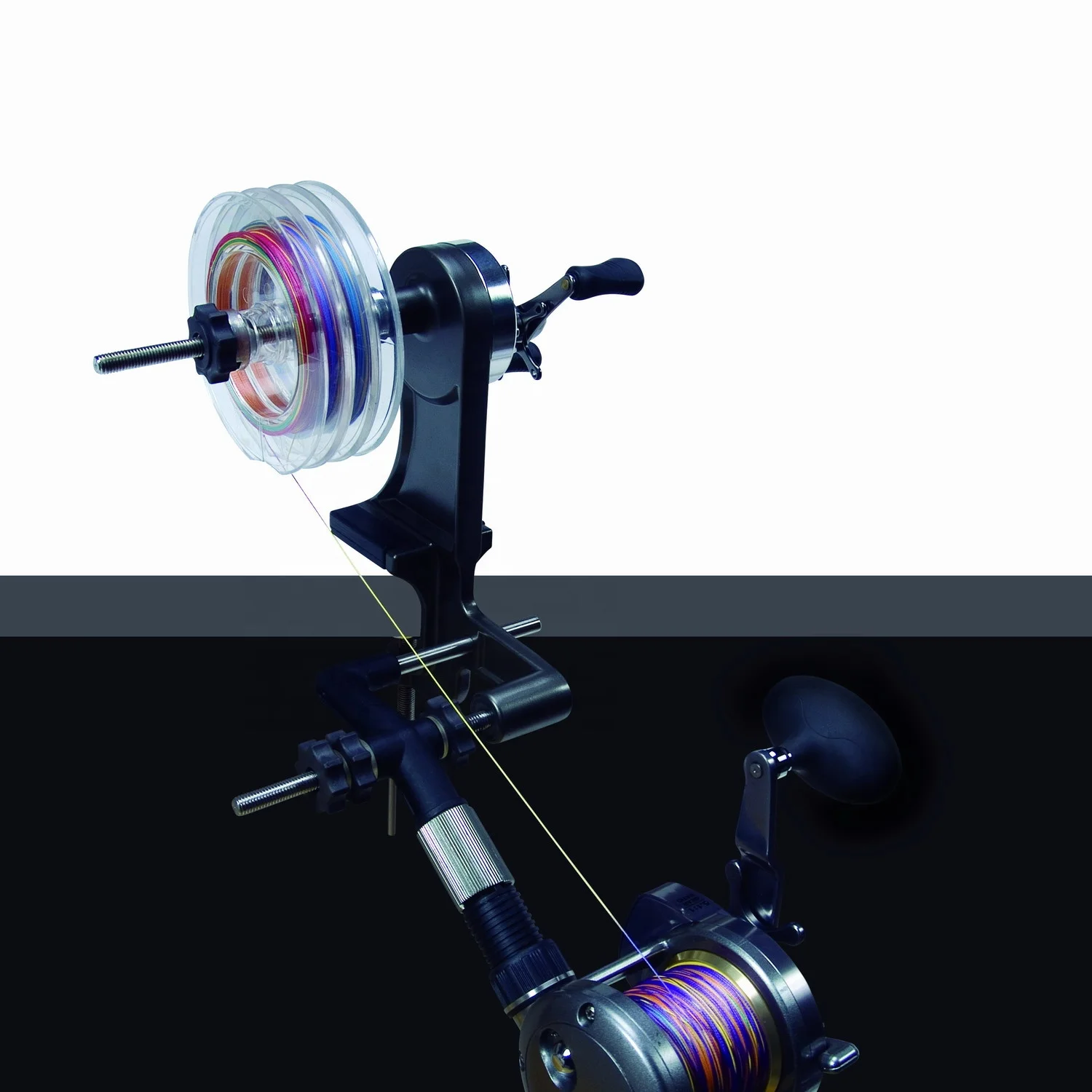 Hot Easy to line winding fishing accessory of Aluminum Spool Fishing Line Winding Machine for lure & boat fishing