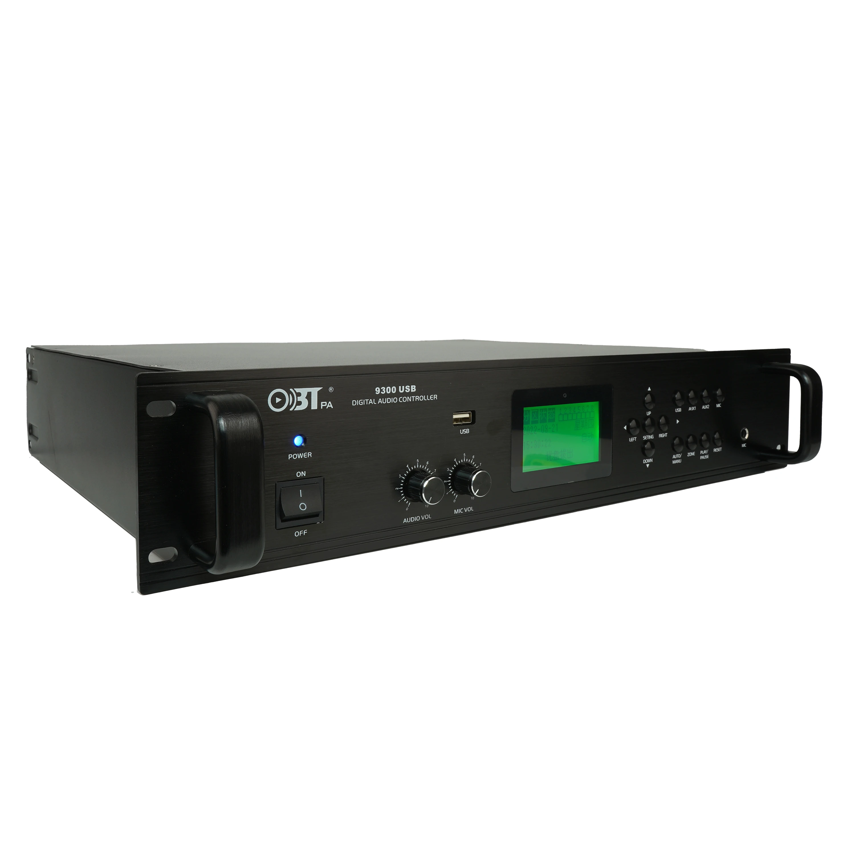 PA Speaker System Digital Audio Software Controller OBT-9300 Usb Automatic Audio Control for School Classroom