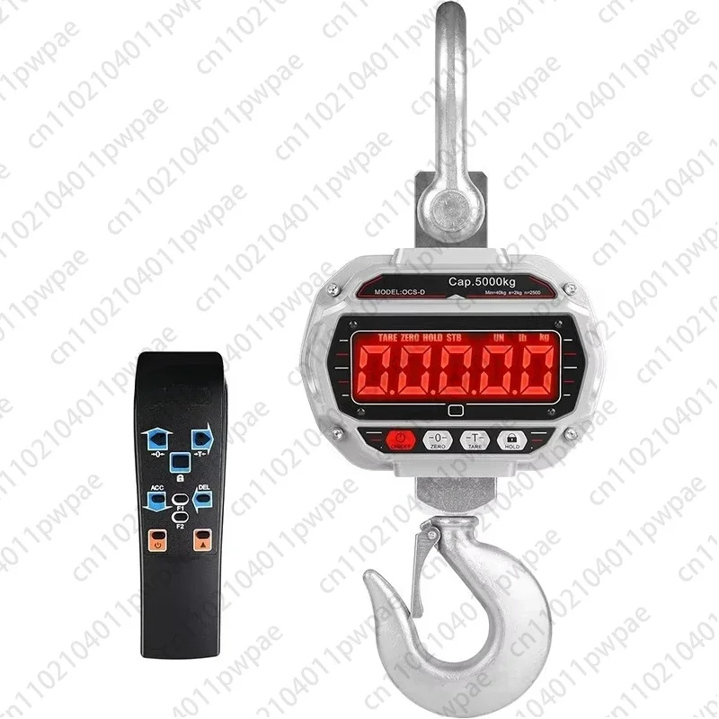 Digital Industrial Crane Scale 10-Ton Electronic Heavy-Duty, with Remote Control