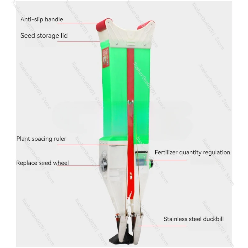 Multi-functional Corn Bean Peanut Vegetable Seed Sowing Machine, Agricultural Farming Hand Tools, Seed Drill