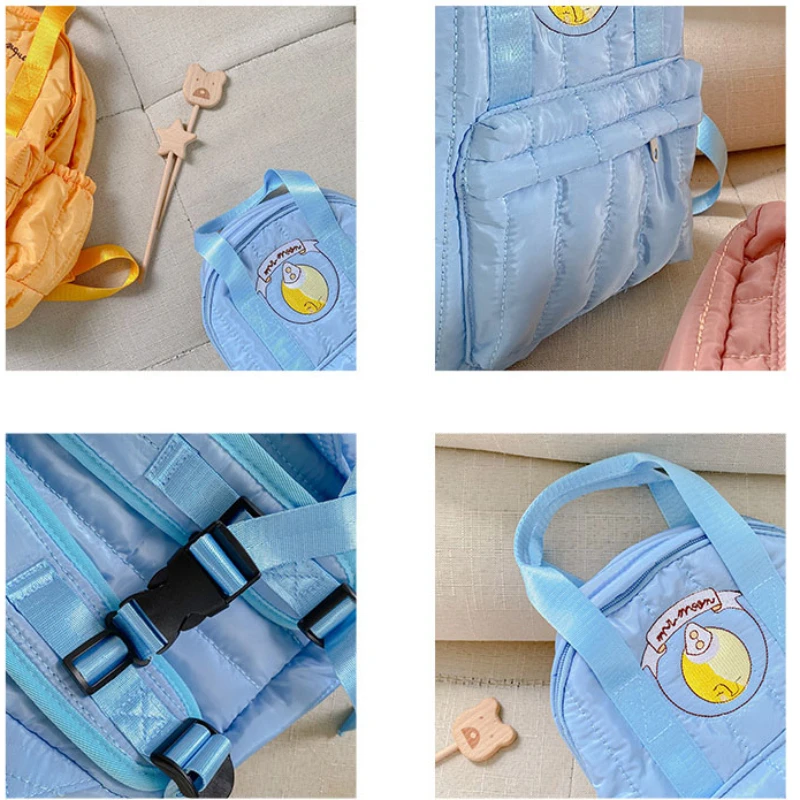 Mochila escolar con nombre personalizado para niños y niñas, mochila para estudiantes con bolsa para el almuerzo, estuche para lápices para viajes, trabajo y escuela