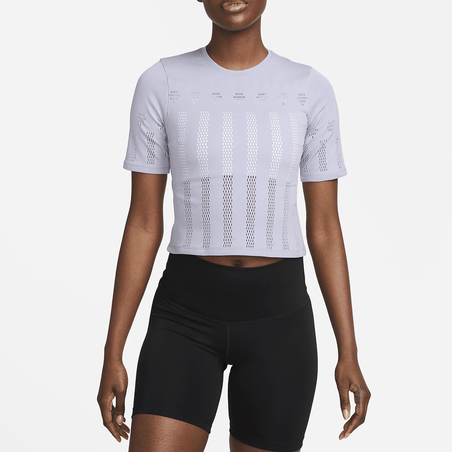 

Новая женская дышащая короткая повседневная спортивная футболка Nike Authentic Summer DV9170-519