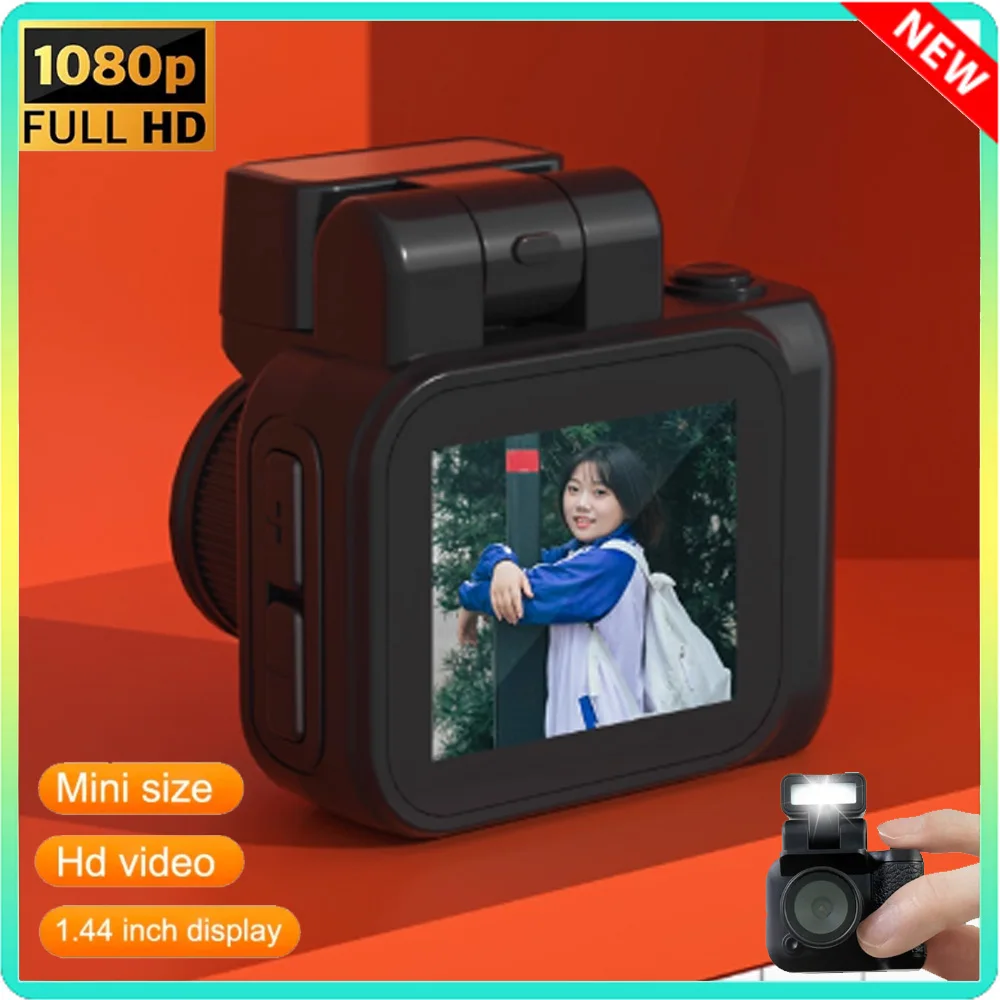 ESSEGR Schlüsselanhänger-Kamera HD 1080P Monoreflexes geformte Mini-Digitalkamera für Kinder, Mikrokamera mit 0,96-Zoll-Display, Videoaufzeichnung