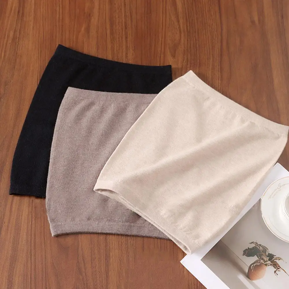 Cintura in vita alta elastica Avvolgimento in vita sottile traspirante 100% pura lana Supporto per la vita Scaldino Protezione addominale fai-da-te per la stagione fredda