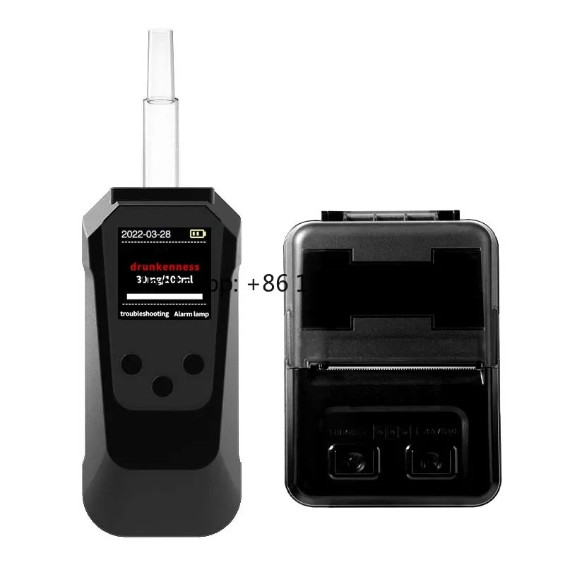 

Customized Semiconductor High-precision Smart Sensor Alcohol Tester With Alcohol test Result Printing Function