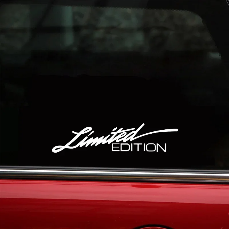 LIMITED EDITION Vinyl Car Window Sticker Car-styling Decal Decoration Waterproof Sunscreen Super Reflective Sticker 16CM*3.8CM