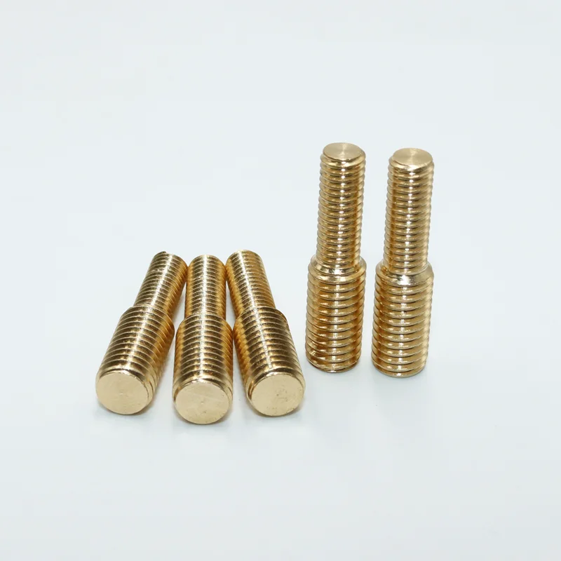 10x Brass Reducing Screw Thread Adapter Male to Male Copper Bolt M3 M4 M5 M6 M8 M10 M12 Double Head Transfer Screw for Camera