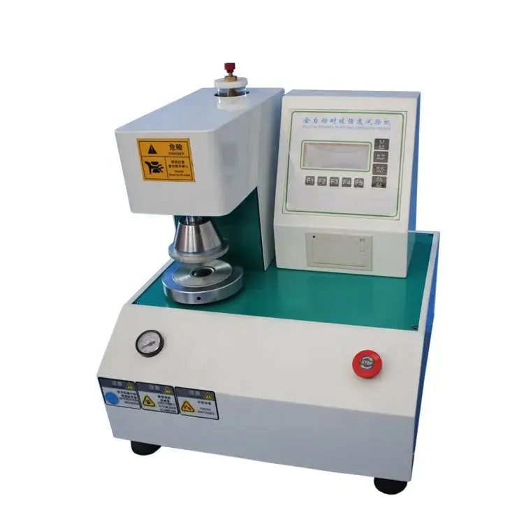 

220V Electronic Mullen Burst Strength Testing Machine for Carton Paper Best Price with 1-Year Warranty for Carton Paper Industry