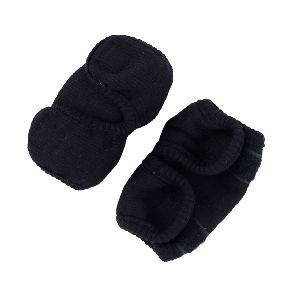 

Pet Leg Sleeves Warm Cover Pads Black Dog Knee Protector Brace Leg Supporter Back Sleeve Premium Cloth Joint Care Dog Feeding