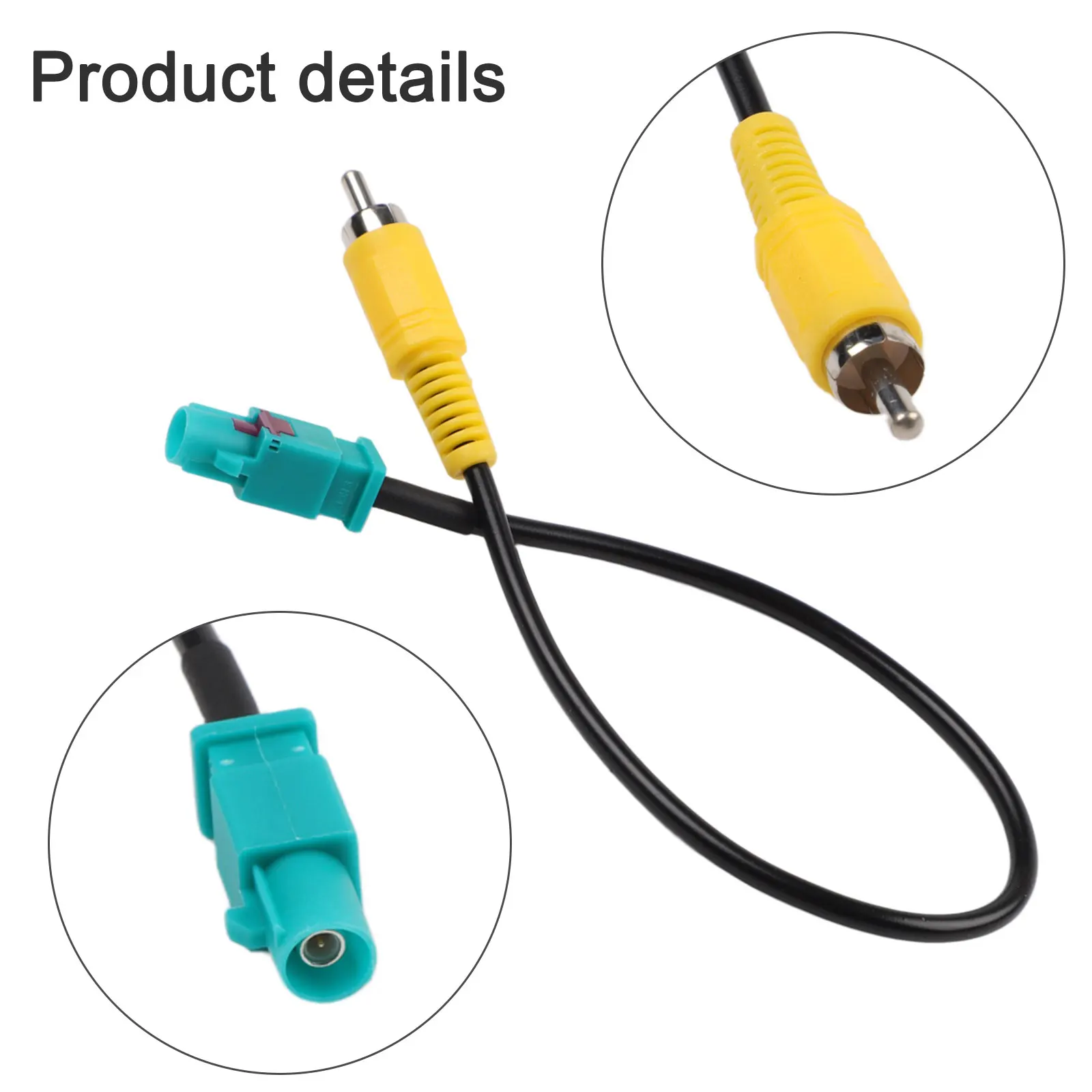 Thread Connector for rca Male Harness ABS Material Electronic Components High Quality Material Thread Connector
