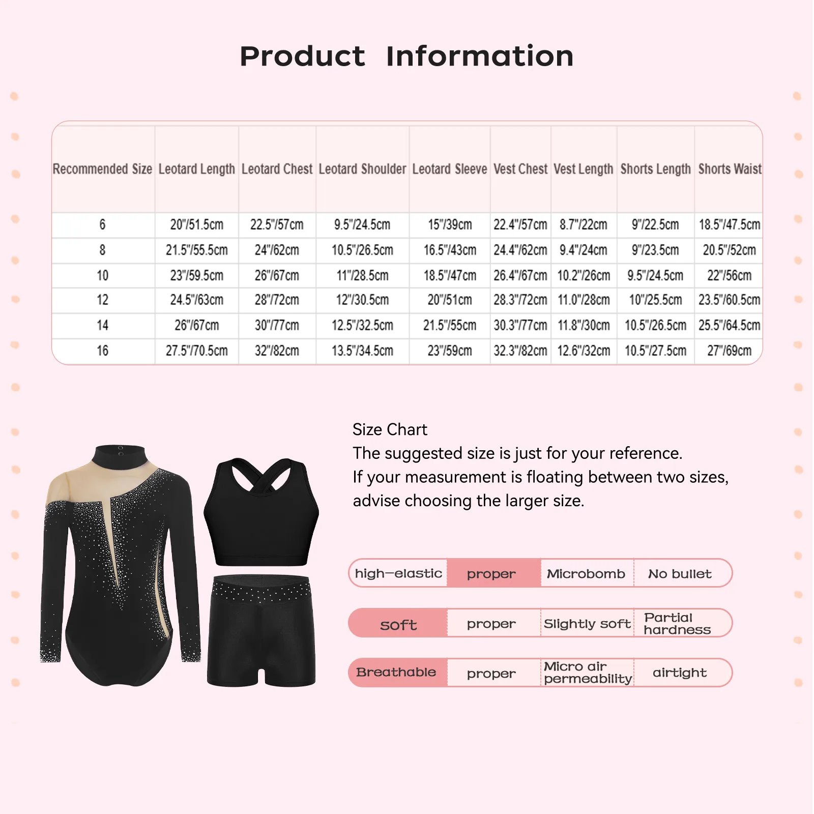 أطفال بنات الباليه الجمباز مجموعات الرياضة الشكل التزلج الرقص الزي طويلة الأكمام ثقب المفتاح الخلفي يوتار مع شبكة سترة والسراويل القصيرة