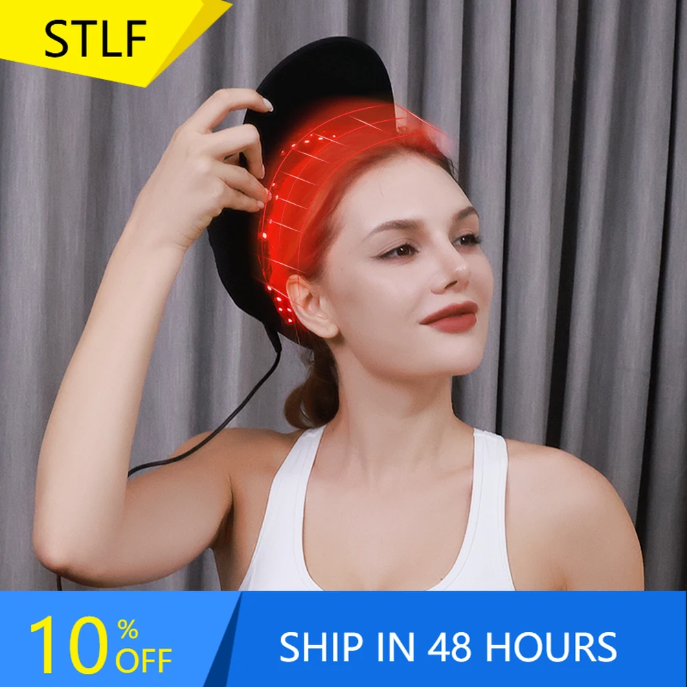 

STLFIDEATHERAPY 3 In 1 LED Chips Hair Gross Professional Led Light Lamp Near Infrared Light Red Light Ca