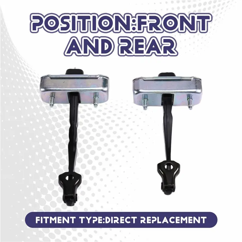 For Toyota Camry Door Check Stopper Front Rear 68610-06150 68630-06150 2018 2019 2020 2021 2022-A02G