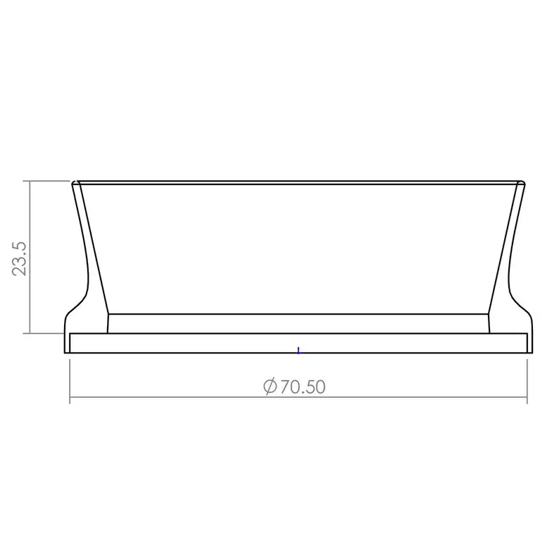 58MM Espresso doseerring Filterhouder Trechter Espresso trechter Roestvrij staal Metaal CNC