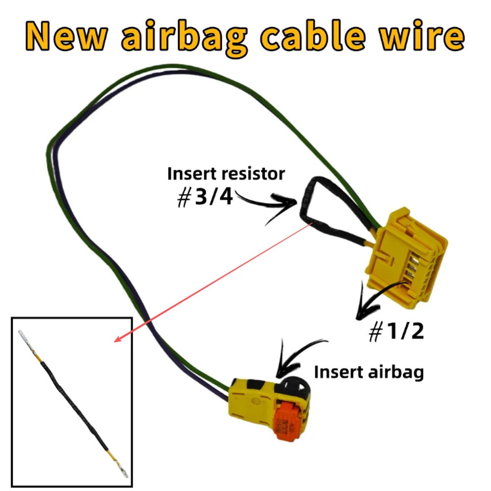 تحويل الهوائية الأكبر سنا ذات الاستشعار المزدوج إلى مقاومات استشعار واحدة أحدث تحل رموز خطأ الوسادة الهوائية لترقية مرسيدس بنز