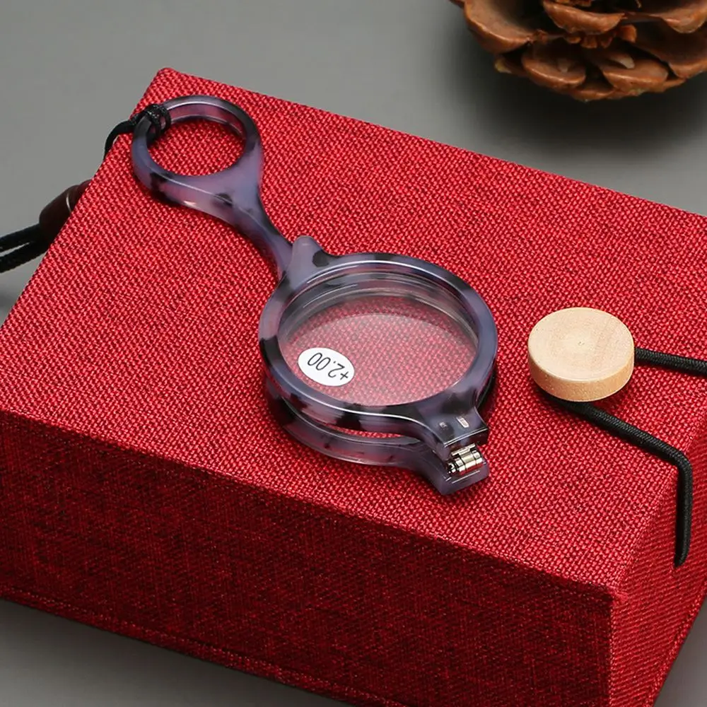 

Fashion Gift For Partents Pendant Portable Reading Glasses Presbyopic Glasses Mini Elderly Glasses Hanging Neck Glasses