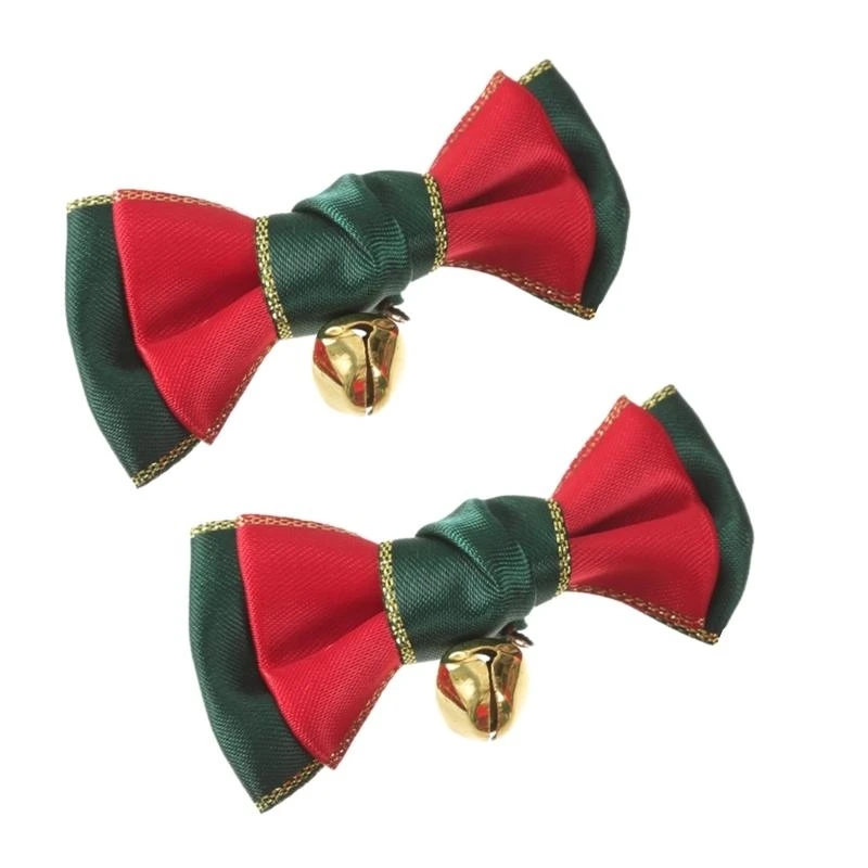 

Santa Hat Headwear Glitter Hair Clip Christmas Headpiece with Glitter Snowflake Cone Hat Cartoon Photo Props 15UB