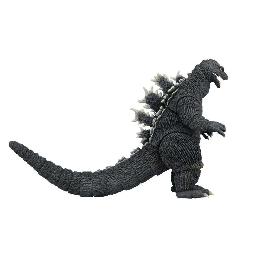 NECA 1962 รุ่นภาพยนตร์ Godzilla 6 นิ้วชุดไดโนเสาร์ของเล่นของขวัญคอลเลกชันเครื่องประดับตกแต่ง