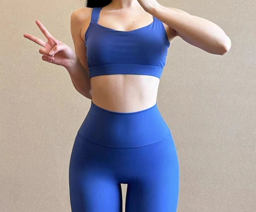 

Seamless Yoga Set for Women, Workout Sportswear, Gym Clothing, Fitness, Push Up Bra, High Waist Leggings, 2Pcs Sports Suits