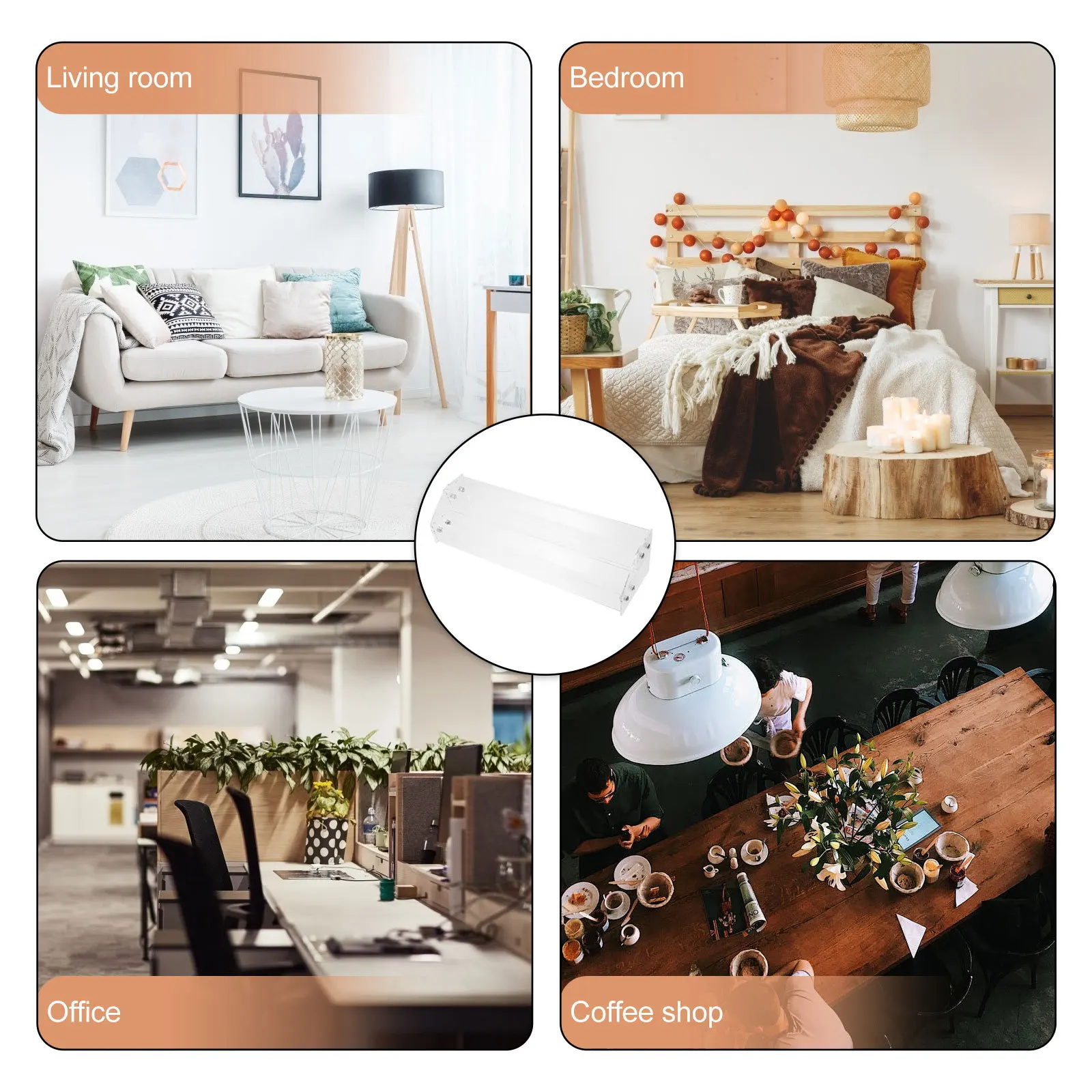 

Cd Display Rack Two Tier Acrylic Organizer for Display Tabletop Storage Vinyl Records Book Holder Vinyl Record Holder