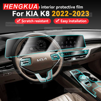 For KIA K8 2022 2023 2024 Car Panel Film Dashboard Protective Sticker Interior Anti-Scratch Film Accessories