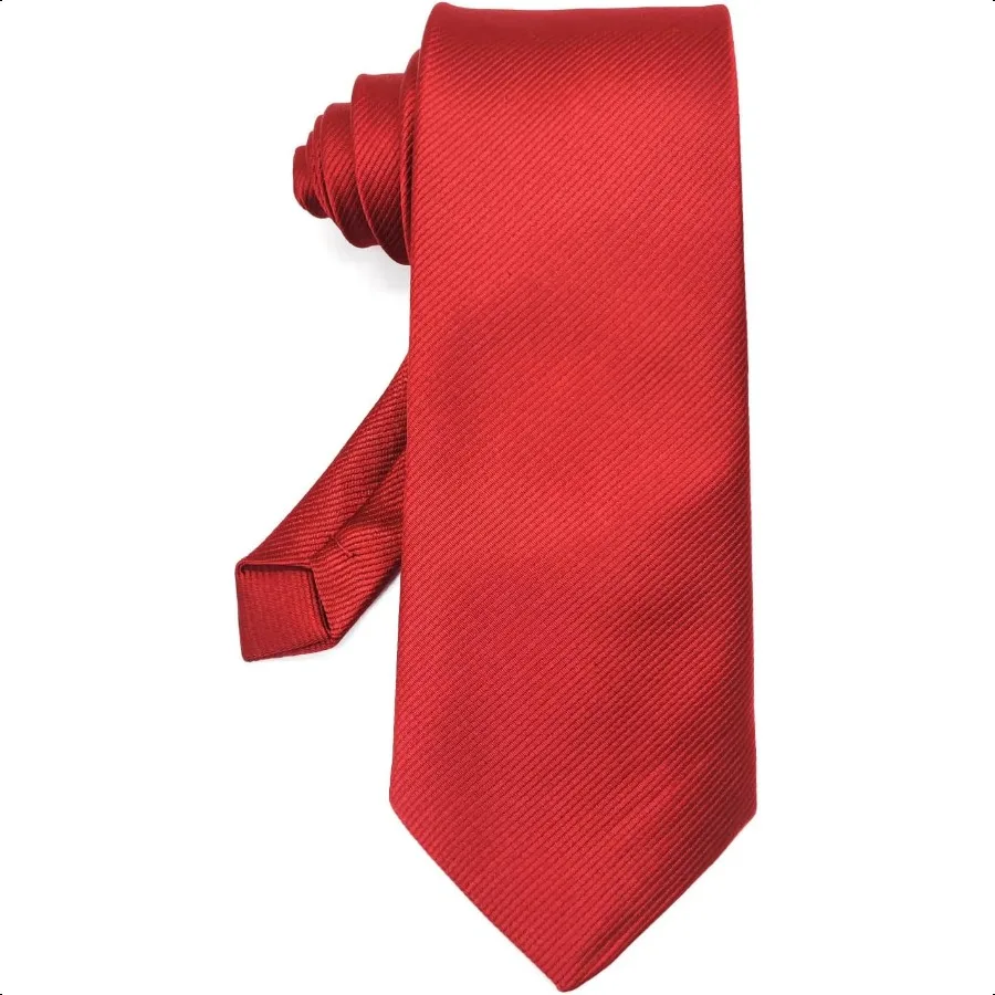 Classic Mens Solid Ties Formal Neck Tie for Business Wedding Interview Office Wear