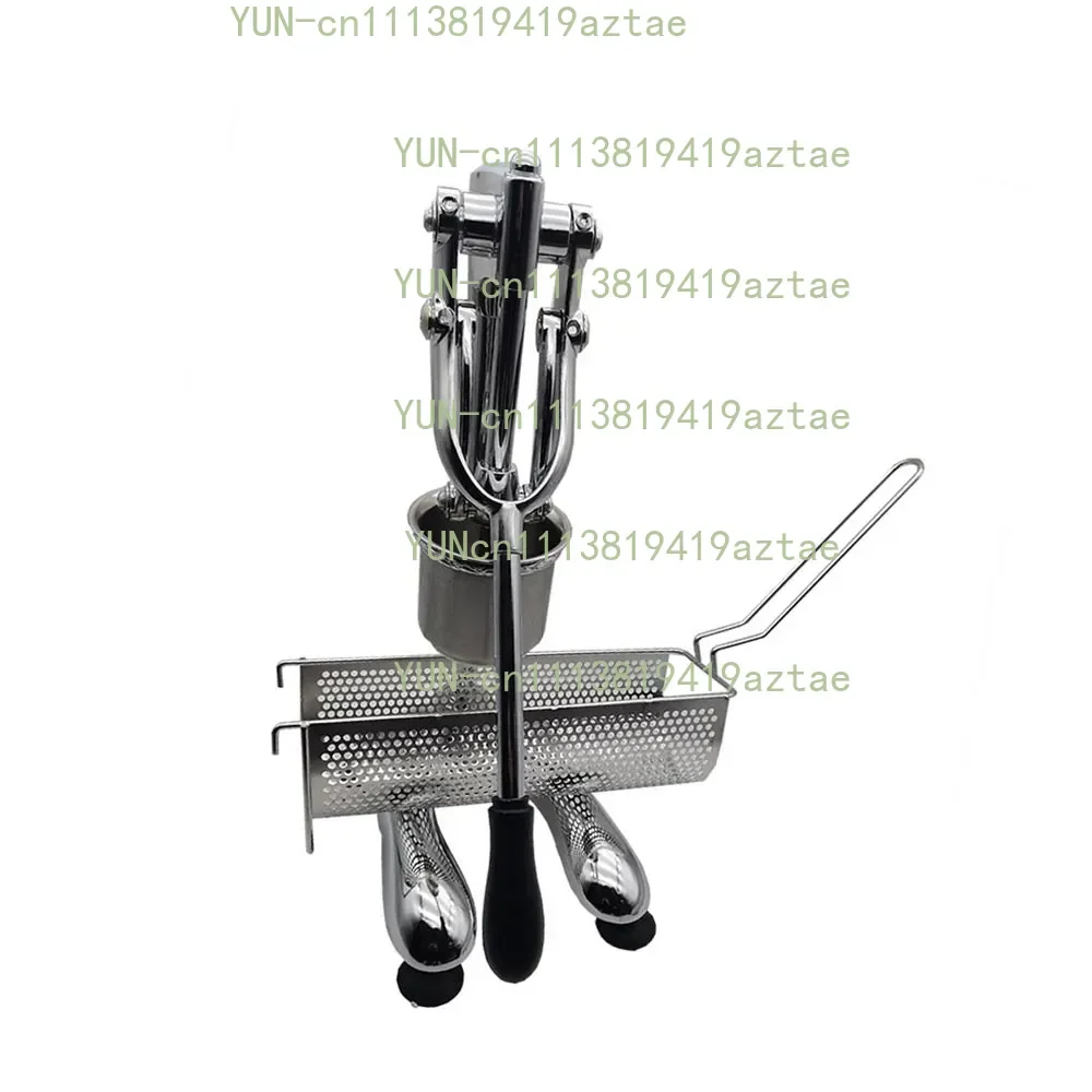 Super Long Stainless Steel French Fries Maker Machine Footlong Fried Chips Extruder for Restaurant Kitchen Food Processing