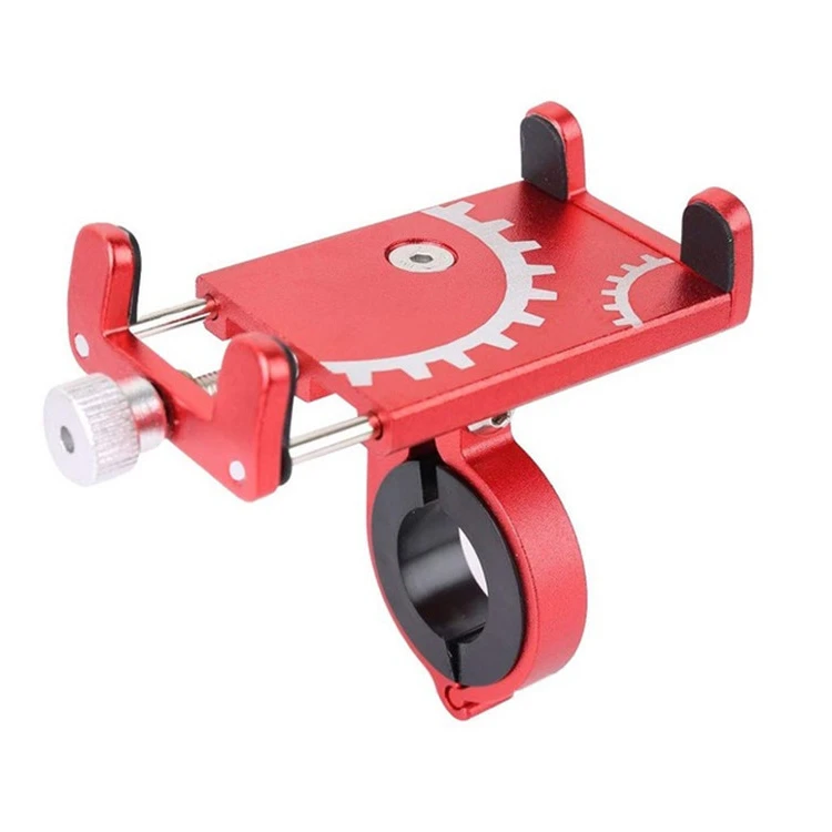 Bicycle Mobile Phone Bracket Aluminum Alloy Fixed Navigation Brackets Motorcycle Phone Bracket General Accessories Waterproof