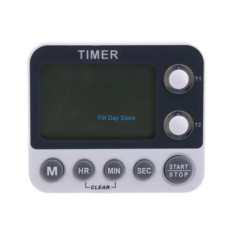 F92C Electric Clock Stopwatch Timer for Cooking Countdown Timer Digital Alarm Clock