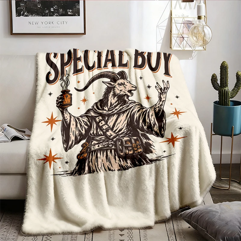 Vintage Dungeon Crawler Carl AAAA Flannel Blanket, Special Boy Prepotente Throw, LitRPG Bookish Gift