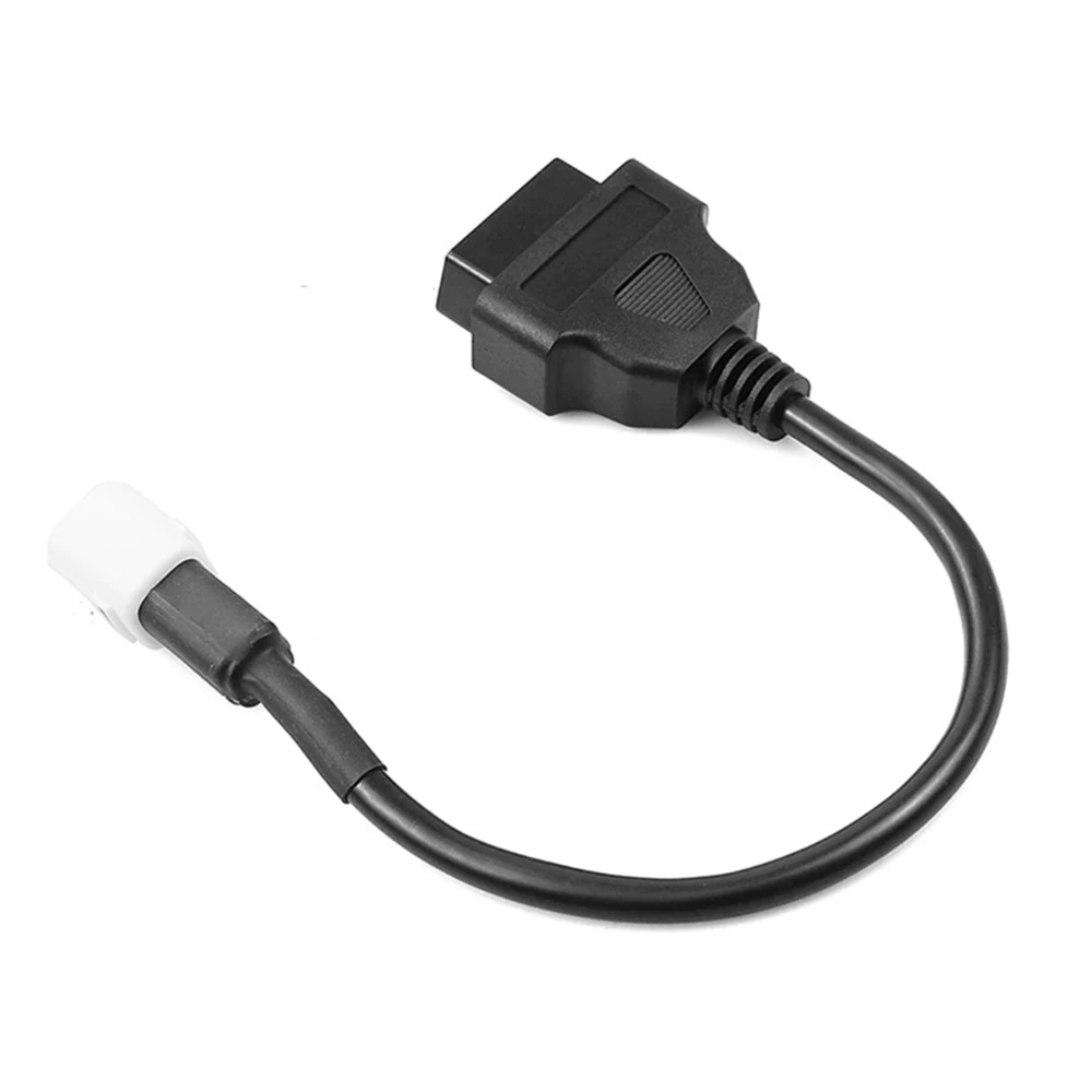 OBD2 Connector Motorcycle Cable Motobike Extension Cable Yamaha 3Pin Yamaha 4 Pin OBDII OBD Fault Code Reader Adaptor