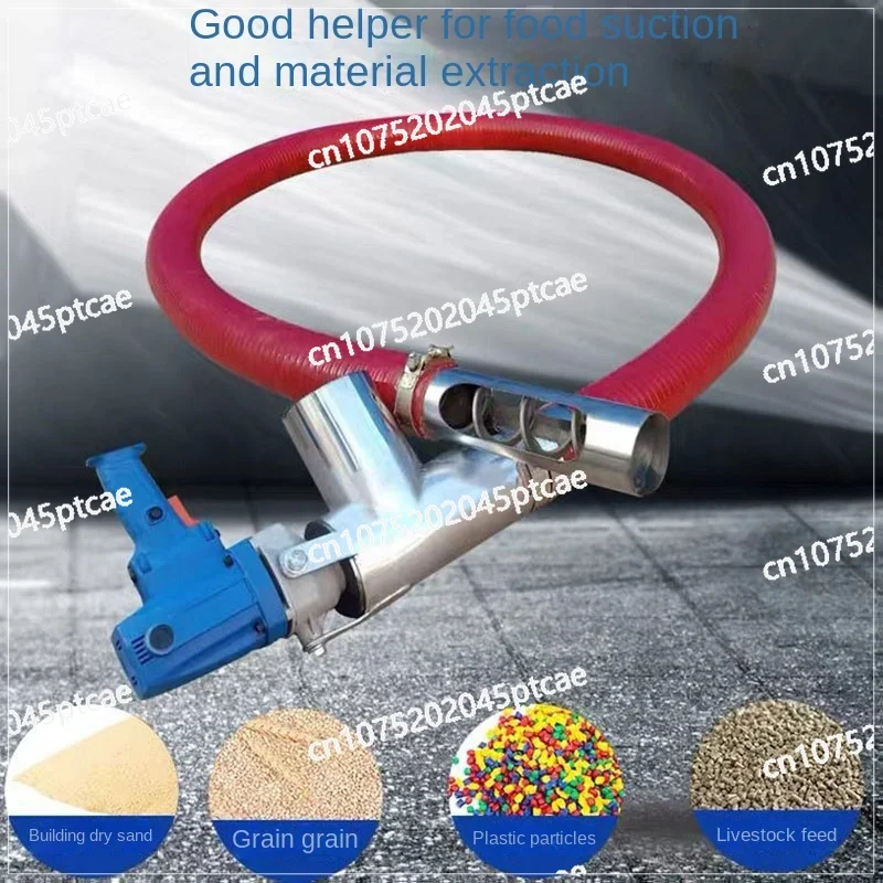 1800W Grain Suction Machine Small Household Large Grain Suction Truck  Suction Machine Hose Conveyor Screw Conveyor.