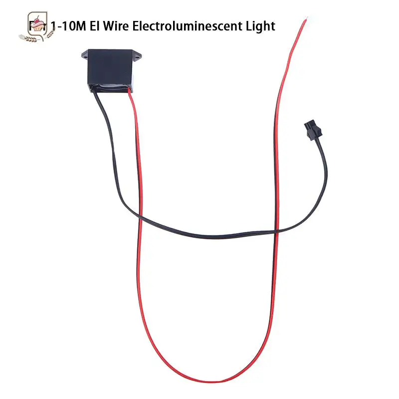 DC12V Power Supply Adapter Driver Controller Inverter For 1-10M El Wire Electroluminescent Light DC To AC