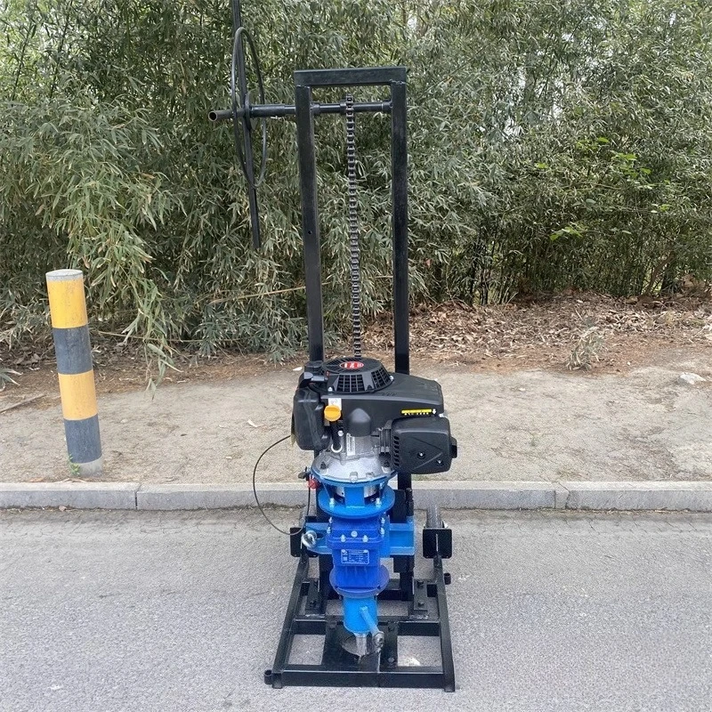 

Small geological exploration 20 drilling rig rock drilling coring machine concrete sampling machine
