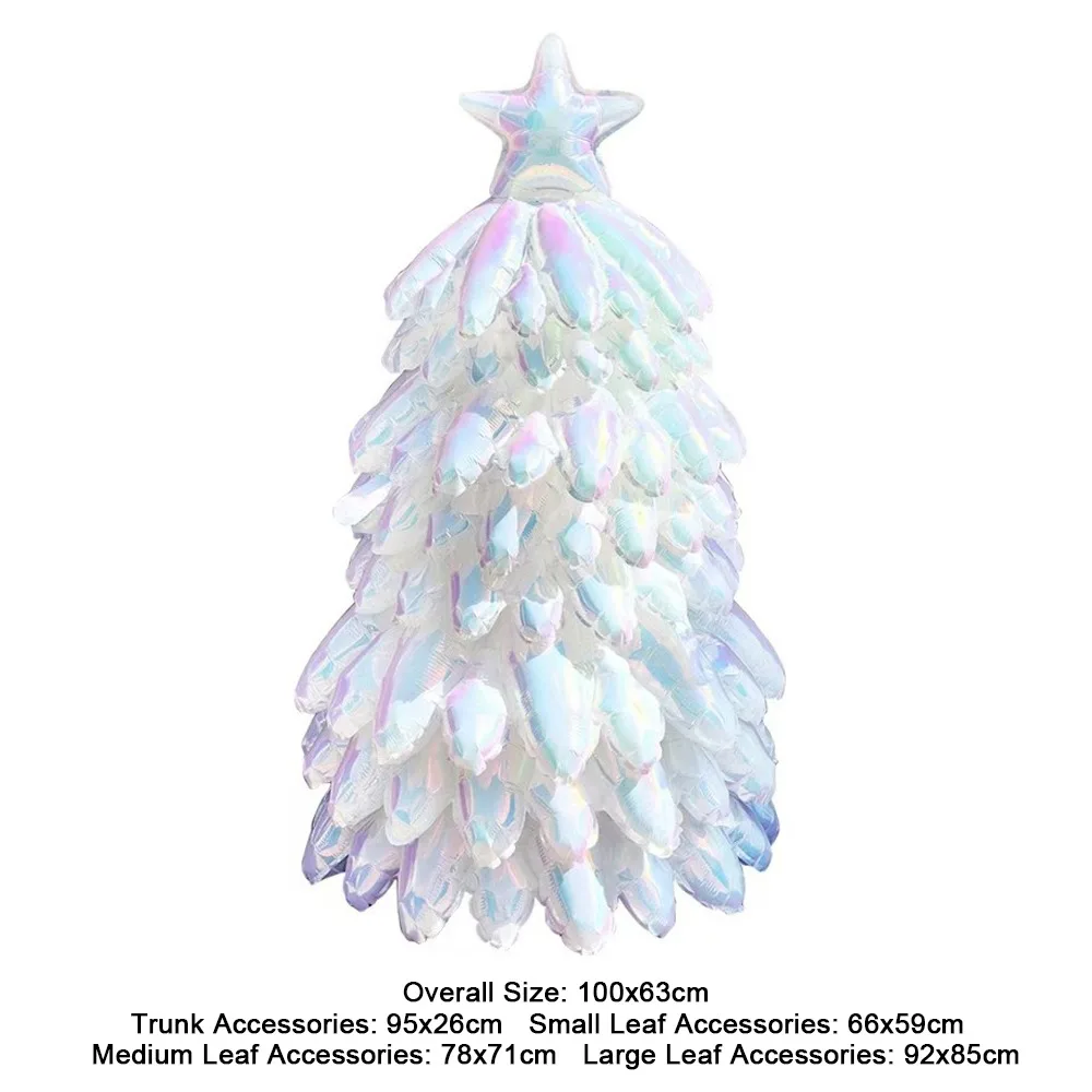 الألومنيوم فيلم عيد الميلاد احباط بالون DIY الدعائم الطرف كبير نفخ بالون نفخ لعبة أطفال بالونات سانتا كلوز #1