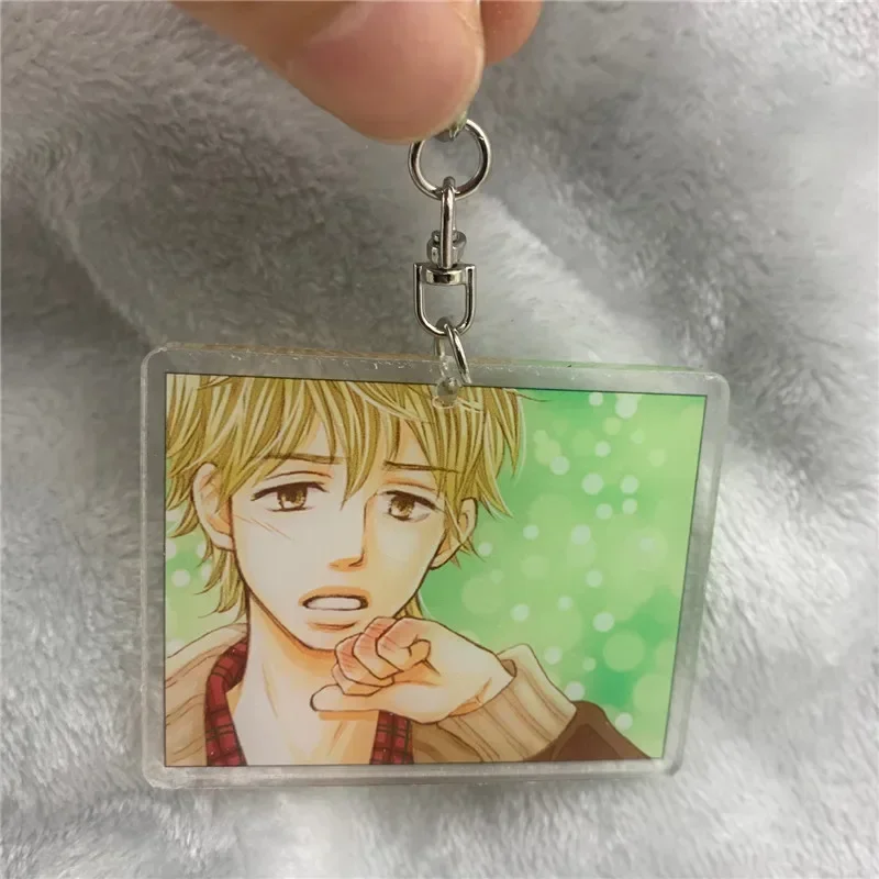 Anime Keychain  Kuronuma Sawako Kazehaya Shouta Acrylic Keyring Strap Figure Hanging Accessories 6cm