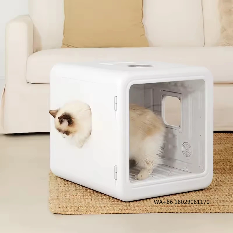 

Quiet Smart Temperature Control 360° Efficient for Cats and Small Dogs Hair Dryer Box Factory Automatic Pet Hair Dryer Box Ultra