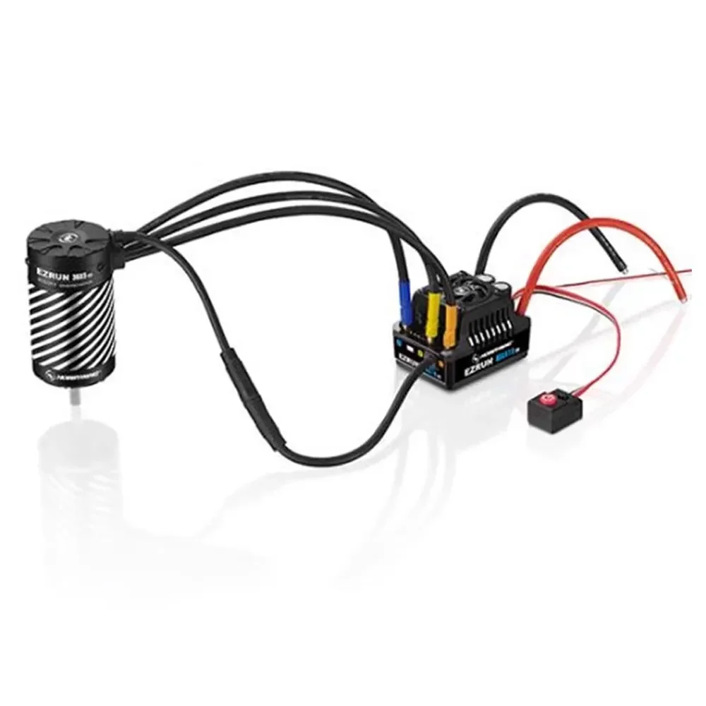 Hobbywing EZRUN MAX10 G2 80A/140A 2-3S Waterdichte borstelloze ESC & 3652/3665 SD G3 Sensored borstelloze motor voor 1/10 RC Auto Vrachtwagen