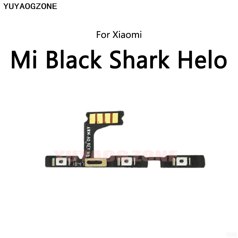 Power Button Switch Volume Mute Button On / Off Flex Cable For Xiaomi Mi Black Shark 1 2 Pro 4 5 Helo