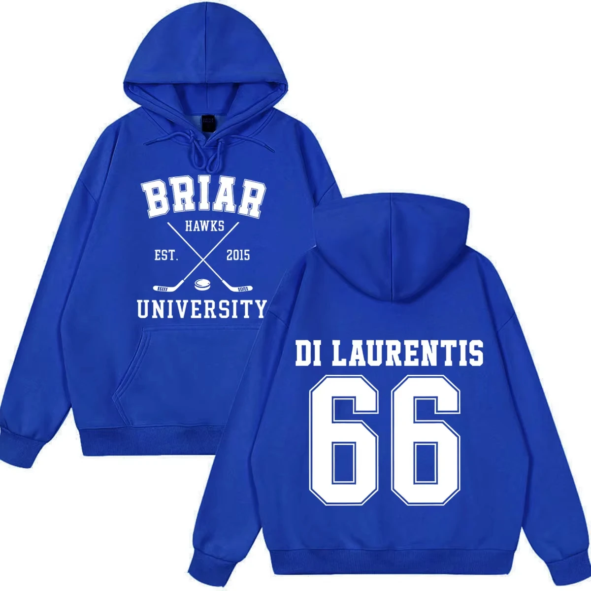 Di Laurentis 66 Off Campus TV-Serie Briar University Hoodie Herren Damen Kleidung Mode Winter Vintage Lässiger Loser Pullover – Detail 15