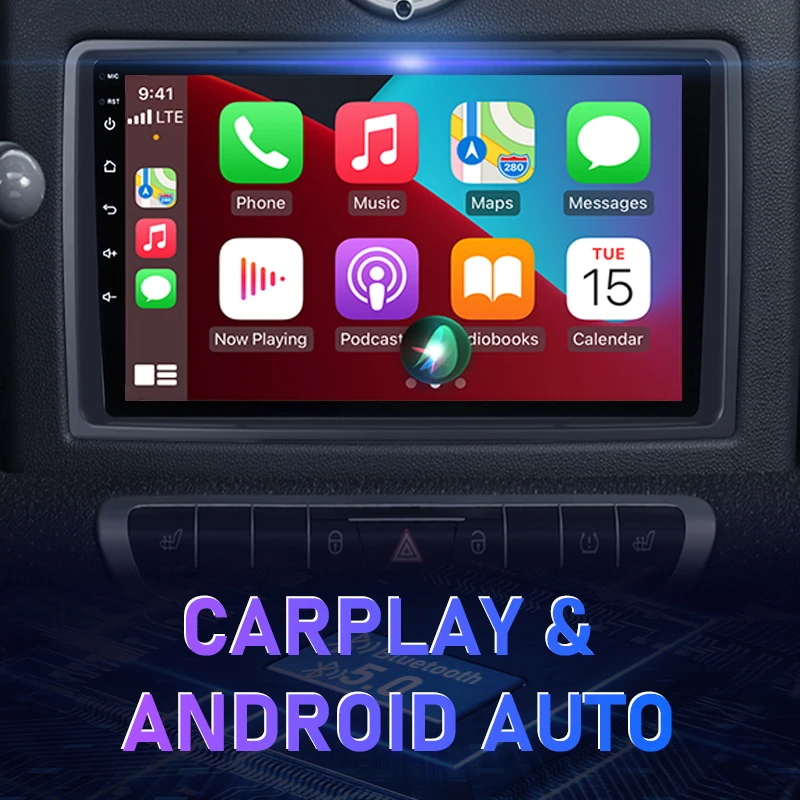 Jansite For Smart Fortwo 2005-2010 2 Din Android 12 Car Radio Multimedia Video Player Carplay Auto IPS Screen Car Stereo 4G+WIFI