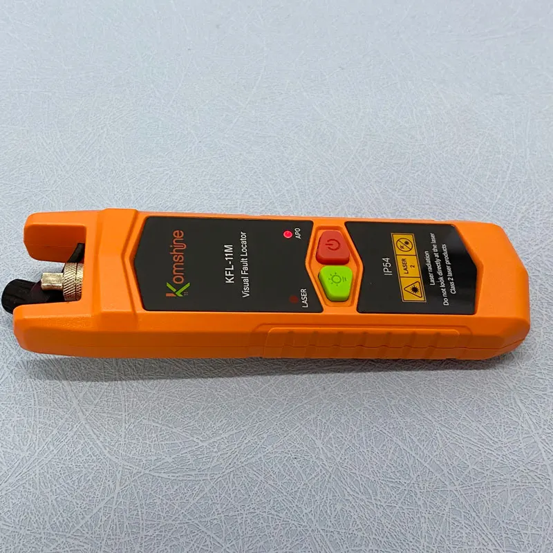 

KFL-11M Visual Fault Locator10mW 20mW 30mW,VFL Fiber optic Red Laser LED lights 2.5mm universal connector Can Be Tested 5Km-25km