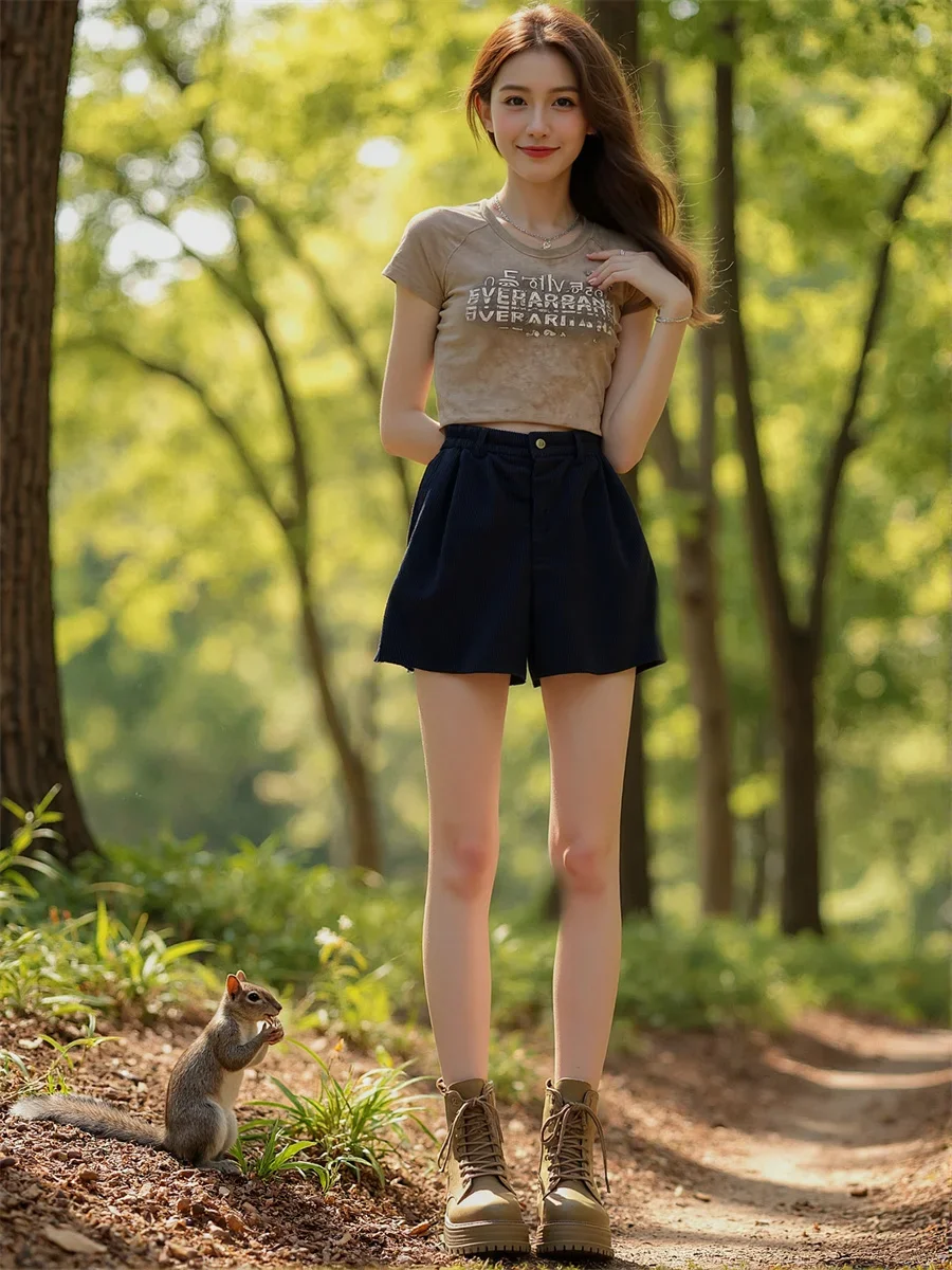 Pantalones cortos de pana para mujer Trippy Cogumelos Ojos Derretir Geometría Mozambique Tayikis Macedonia Recorte plano