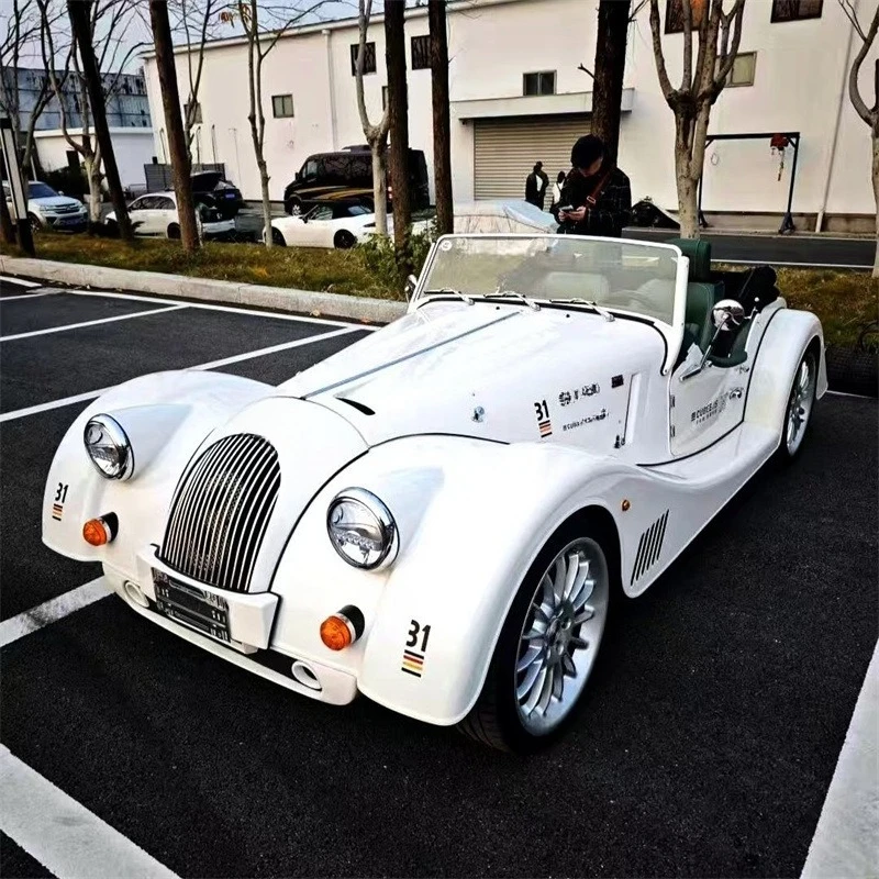 Customized large-scale simulated retro classic car model, decorative ornament props
