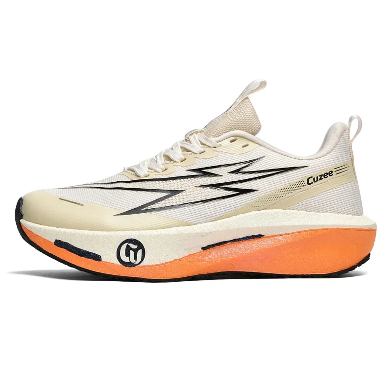 Laufschuhe für Herren mit Carbonplatte, Marathon-Spezialität, atmungsaktiv, leicht, bequeme Outdoor-Sportschuhe für Damen – Detail 7