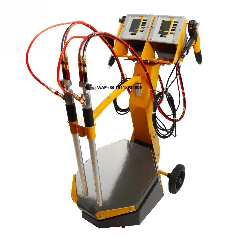 

Установка для порошковой окраски с двумя контроллерами