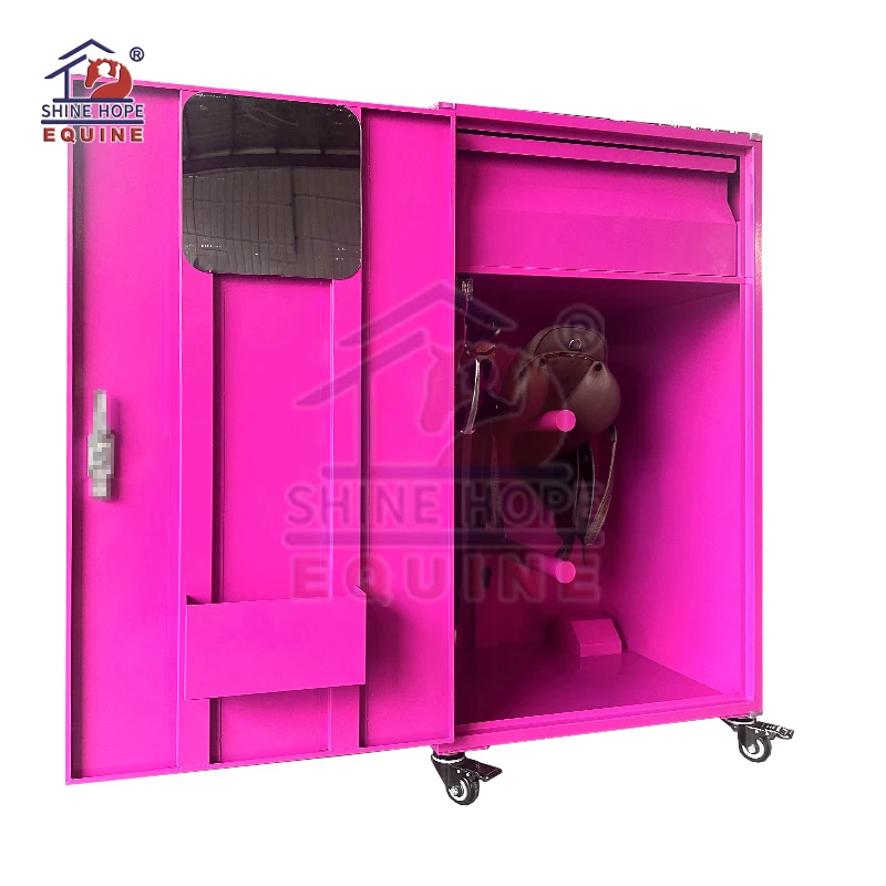 

Equine Tack Storage Horse Tack Box with Drawer