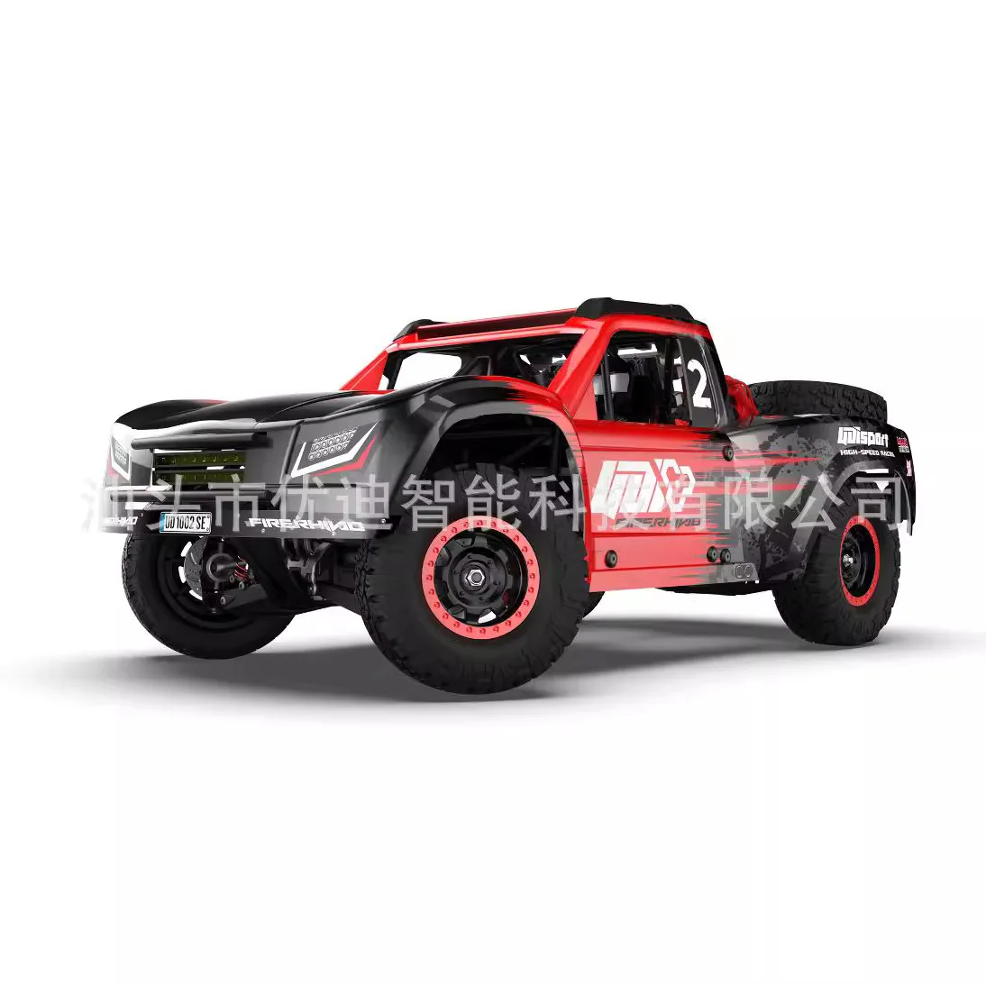 UDIR/C new product 1:10 desert off-road high-speed vehicle splash proof four-wheel drive alloy remote control climbing car