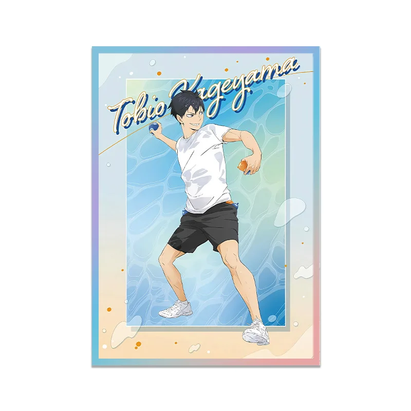 Haikyuu الاكريليك الواقف حجم كبير 20 5x14 5 سنتيمتر أنيمي البضائع HD الطباعة الليزر حافة تحصيل الكرة الطائرة الأولاد هدية ل